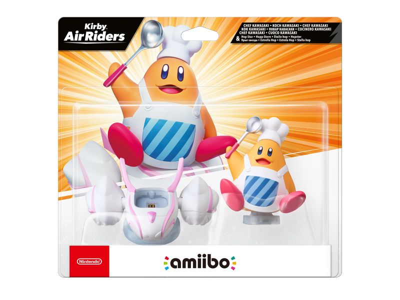 [2187785] Nintendo Kirby Air Riders: Chef Kawasaki & Hop Star Figur