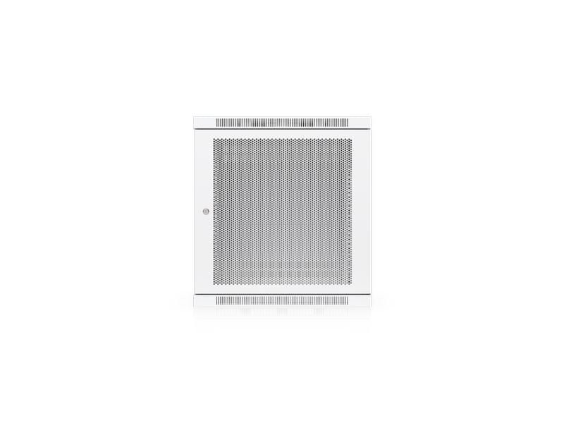 [2163787] Ubiquiti Wandschrank 12U Rack 19" / 12HE / Weiss,  Perforierter Tür