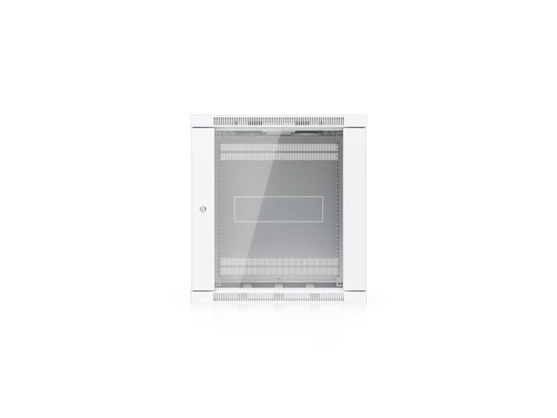 [2163788] Ubiquiti Wandschrank 12U Rack 19" / 12HE / Weiss,  Glastür
