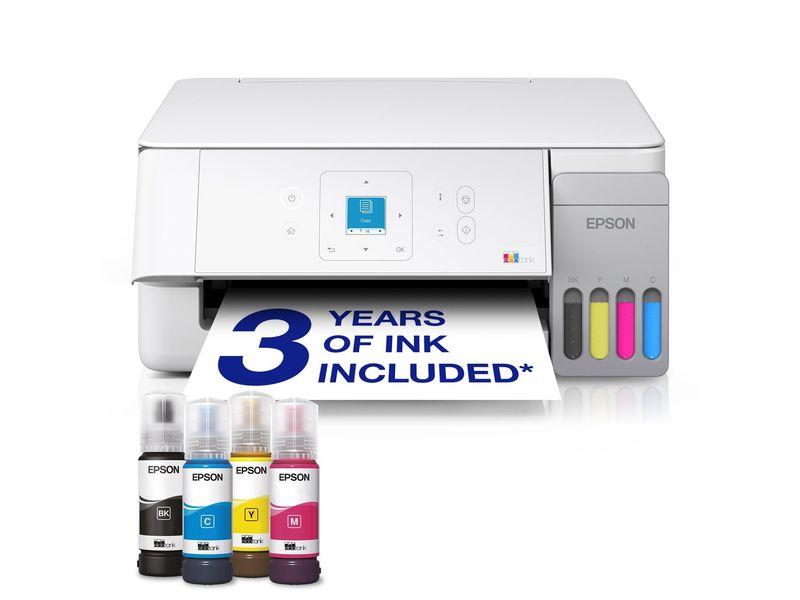 Epson Multifunktionsdrucker Ecotank ET-2926 A4, weiss