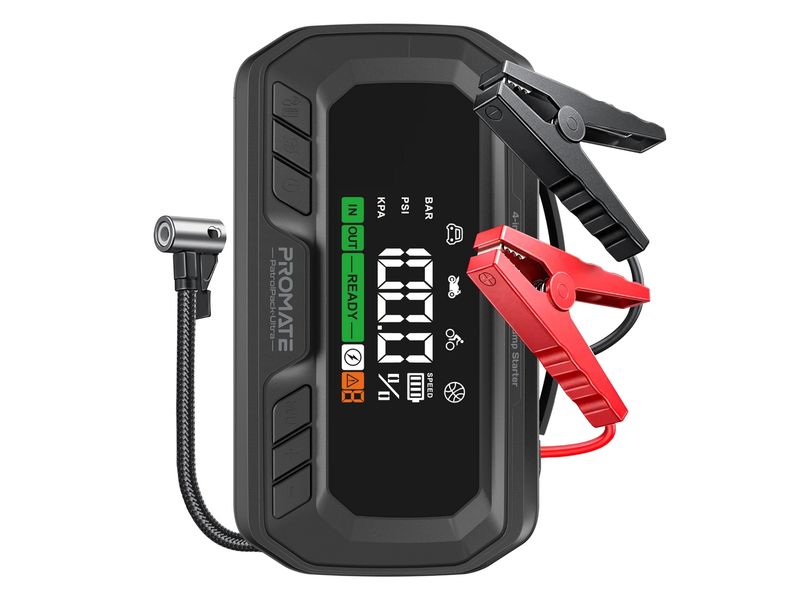 [2180494] Promate PatrolPack-Ultra 4-in-1 mit Kompressor