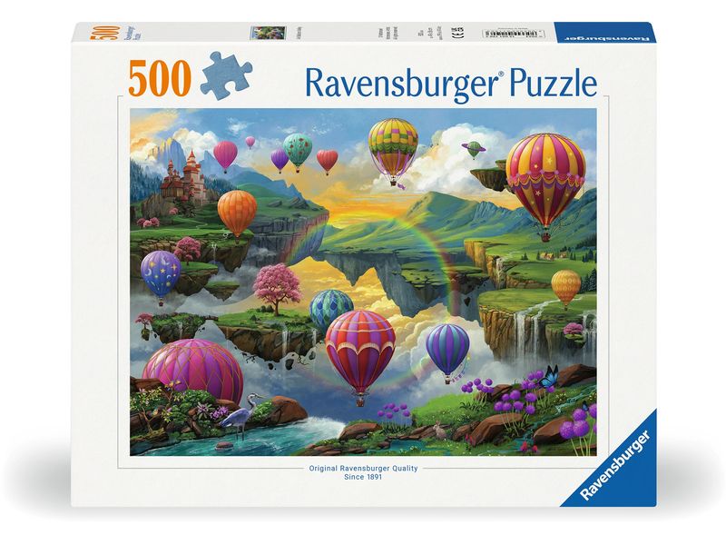 Ravensburger Puzzle Tal der Heissluftballons 500 Teile
