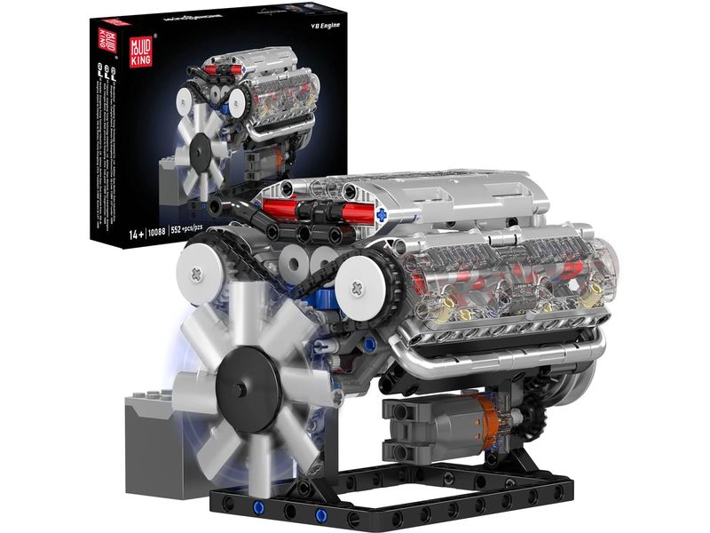 Mould King V8 Motor Technik-Set