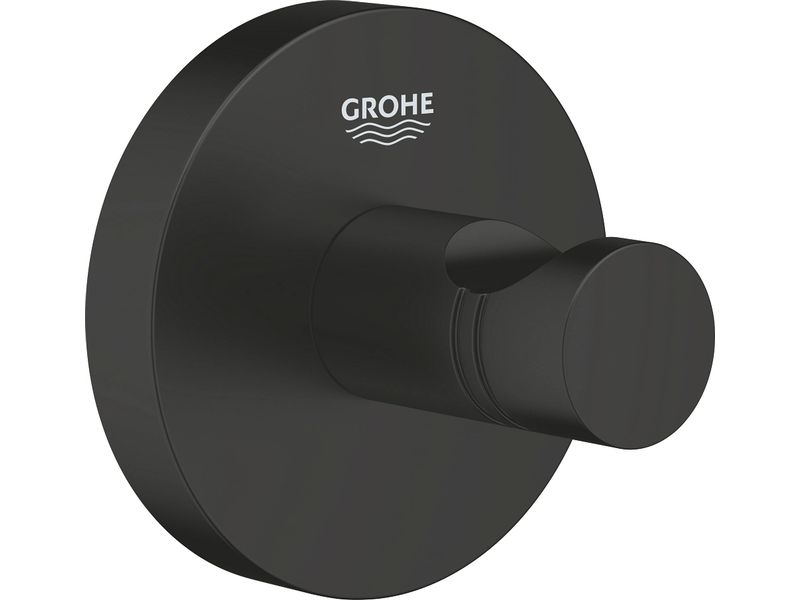 GROHE Start Bademantelhaken Schwarz/Black Mat