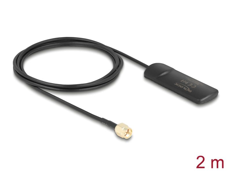 Delock GSM UMTS LTE WLAN Antenne SMA St SMA 2 dBi Rundstrahl