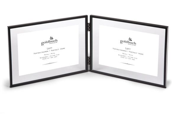 Goldbuch Bilderrahmen Loft Schwarz, 10 x 15 cm