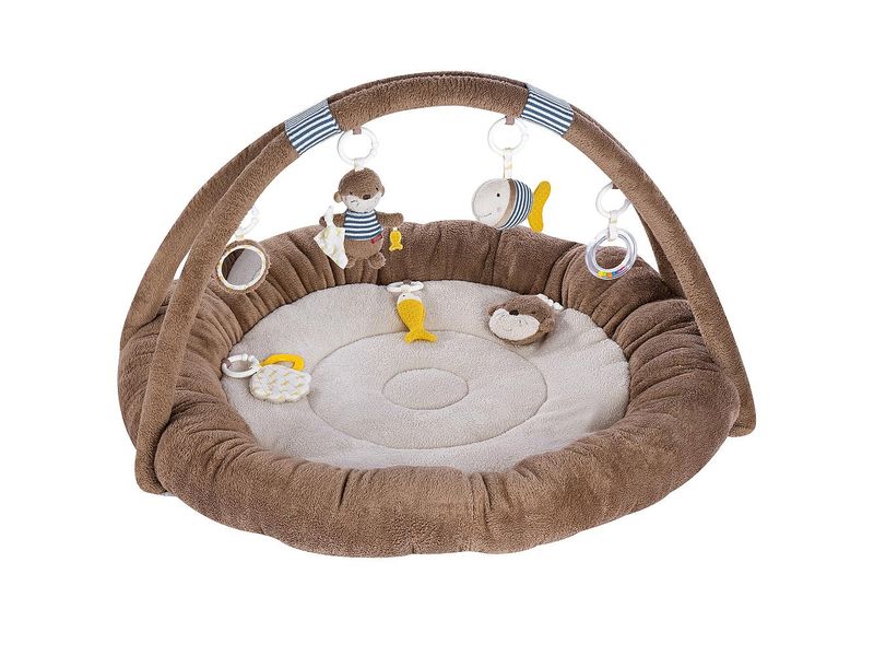 [2093323] fehn Krabbeldecke 3-D-Activity-Nest Otter