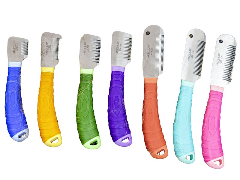 Aesculap Trimmmesser-Set 7-teilig, mit Tasche