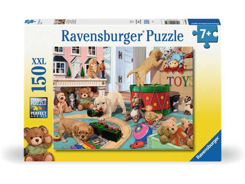 Ravensburger Puzzle Verspielte Welpen 150 XXL Teile