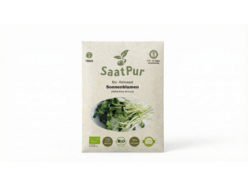 [2160547] Gorilla Gardening Sonnenblumen-Mikrogrün Saatgut 50 g