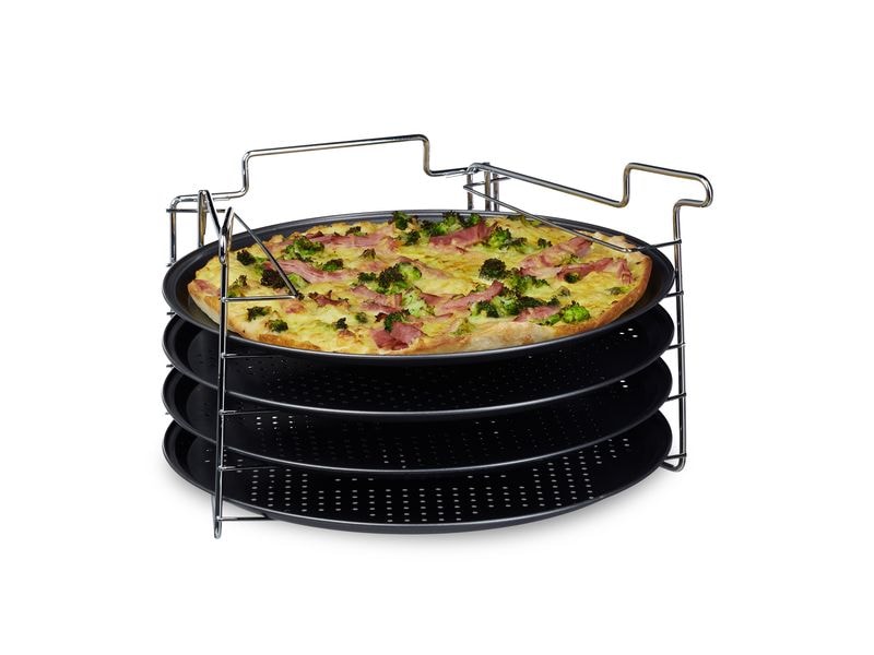 [2173758] relaxdays Pizzablech Pizzablech 32 cm x 32 cm
