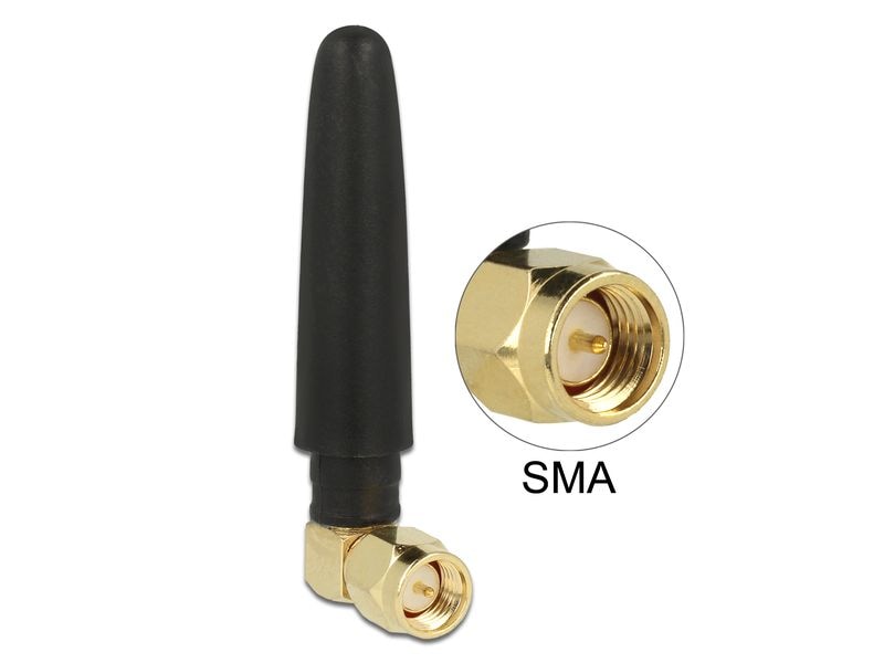 Delock WLAN 802.11 b/g/n Antenne SMA St SMA 2 dBi Rundstrahl