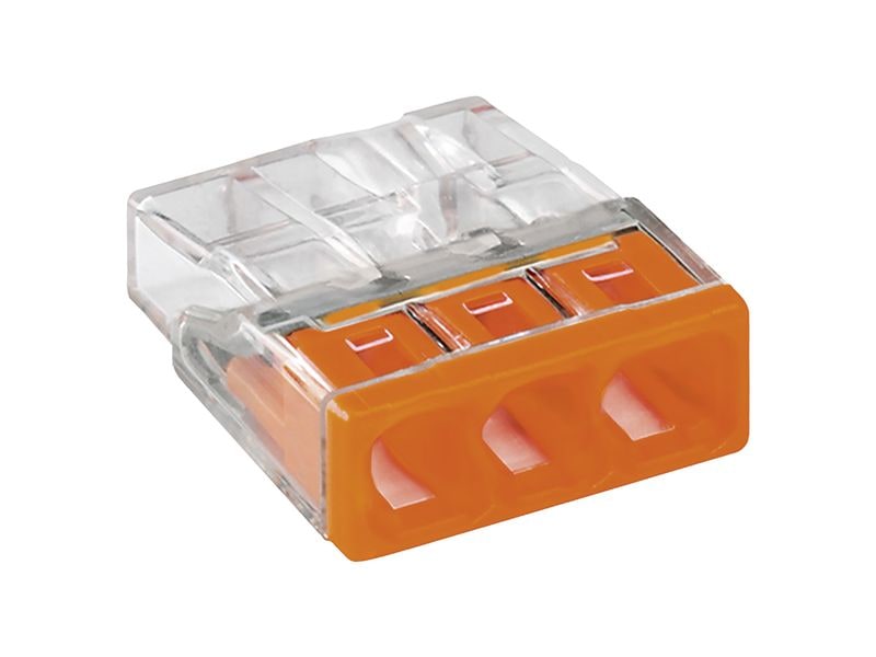 [2107961] WAGO Steckklemme COMPACT 3 x 0.5-2.5 mm², 30 Stück