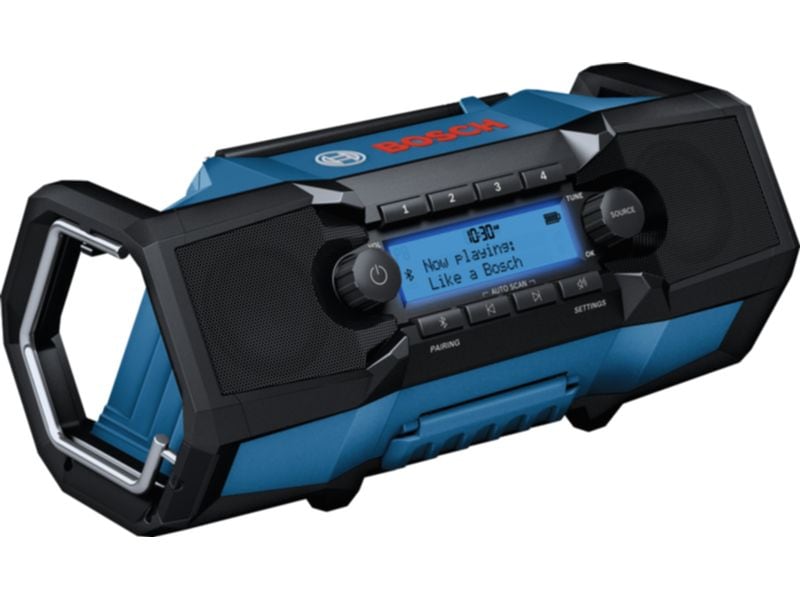 [2103008] Bosch Professional Baustellenradio PRO GPB18V-3SC Blau/Schwarz