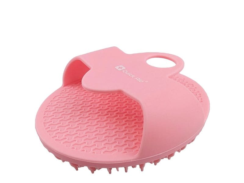 Quick Aid Körperbürste Silikon pink rosa