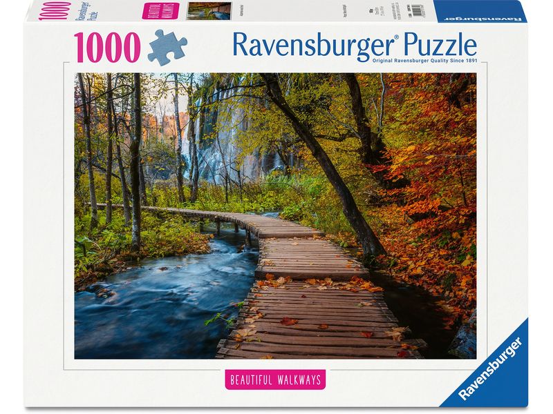 Ravensburger Puzzle Herbstlicher Waldweg 1000 Teile