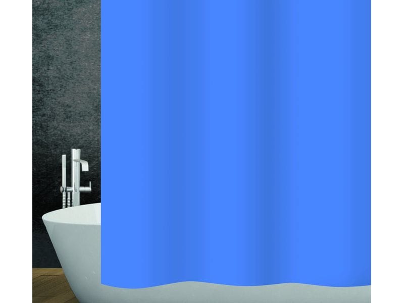 diaqua® Duschvorhang Basic 120 x 200 cm, Blau