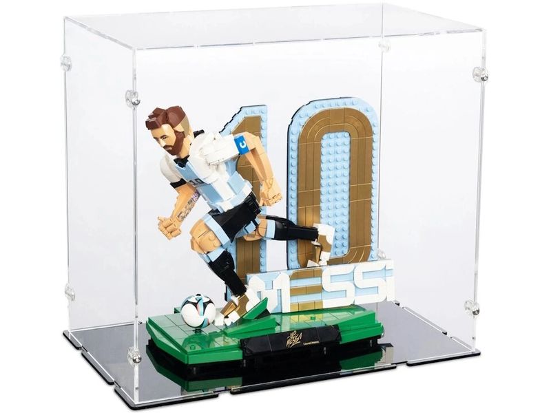 iDisplayit Acryl-XL Display für 43015 Lionel Messi