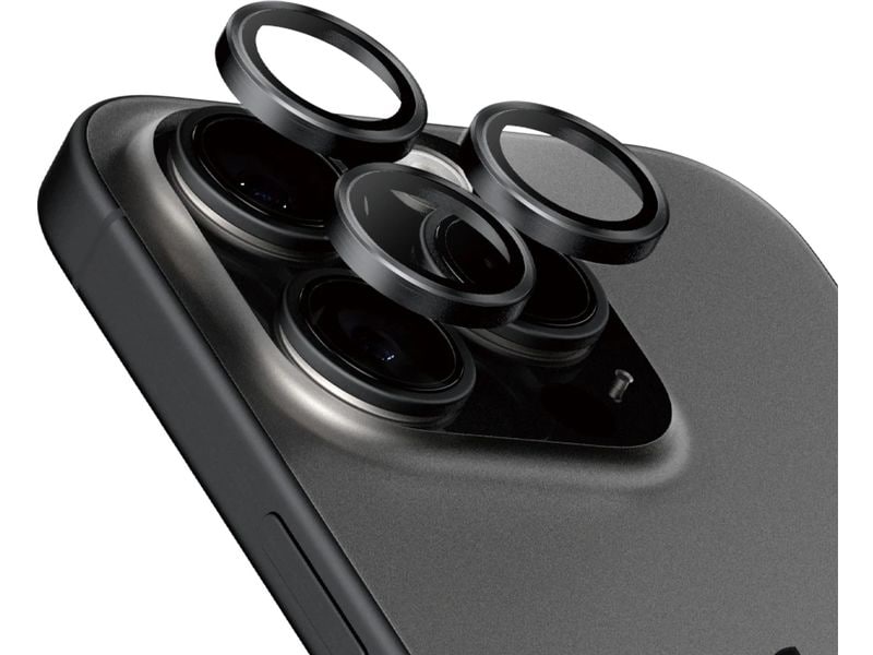 Panzerglass Kameraschutz Hoops iPhone 15 Pro/15 Pro Max