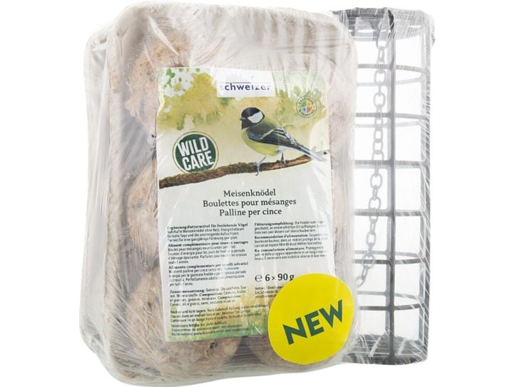 [2038310] Wildcare Meisenknödel mit Spender netzfrei