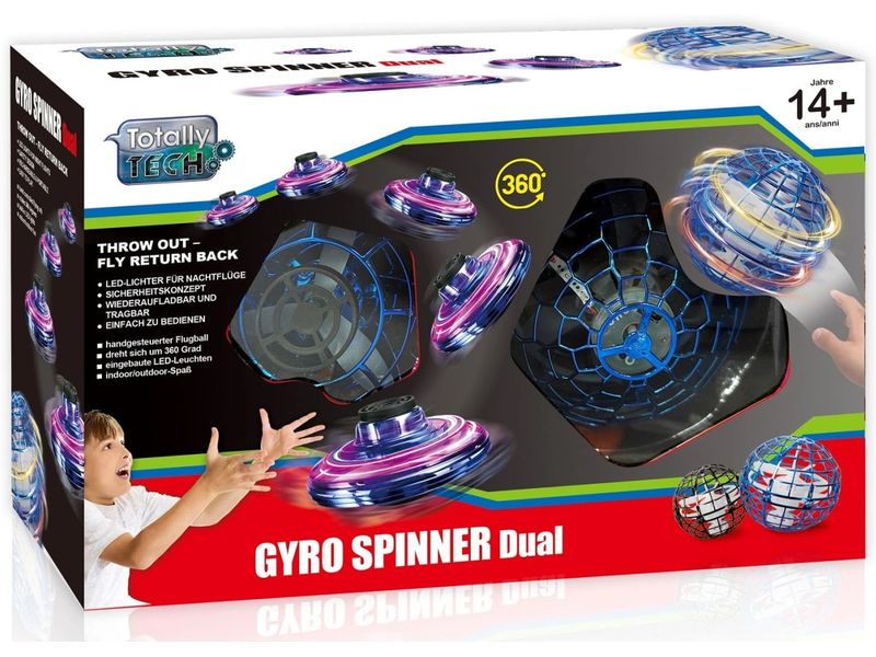 Totally Tech Gyro Spinner Duo Set