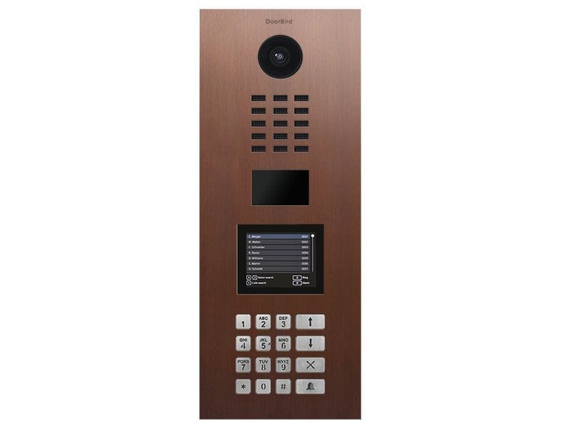 Doorbird D22DKV IP Video Türsprechanlage Baubronze