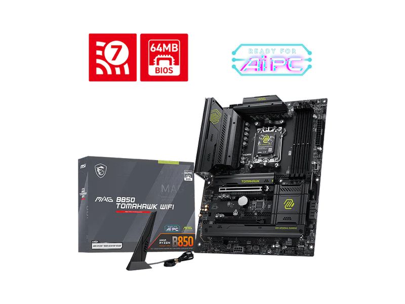 MSI Mainboard B850 TOMAHAWK