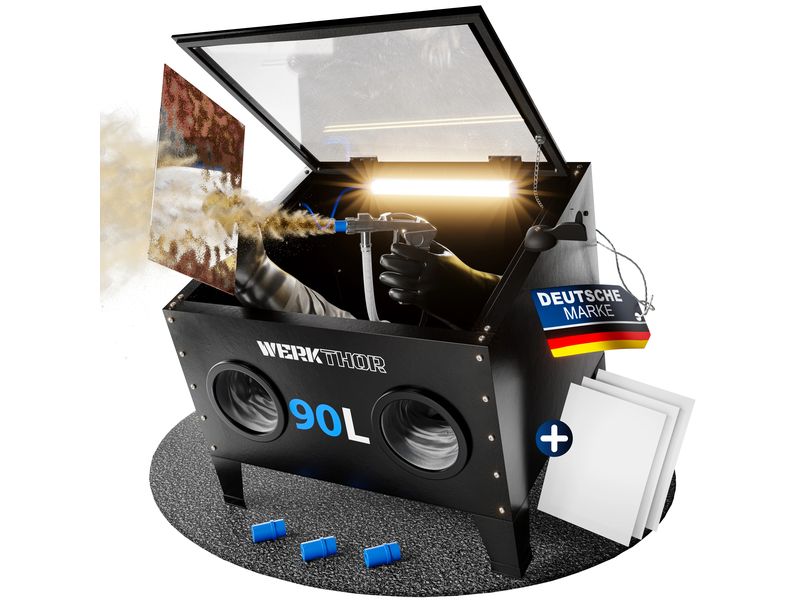 [2173608] Werkthor Werkthor Sandstrahlkabine 90 Liter