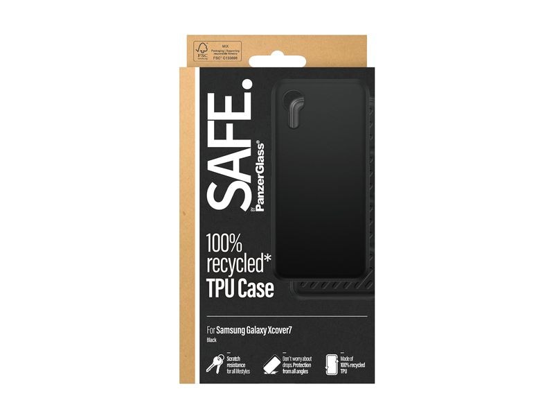SAFE. Galaxy Xcover7 Soft TPU, Schwarz