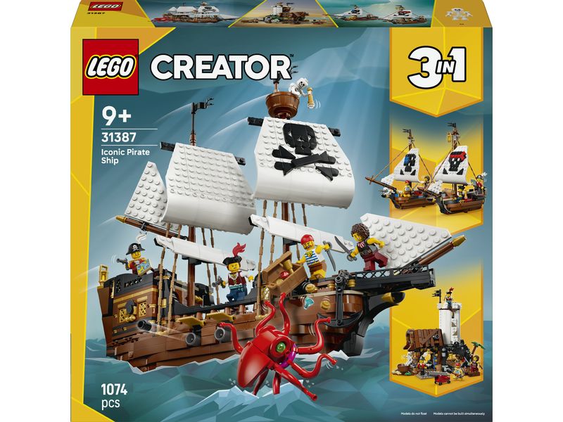 LEGO® Creator Legendäres Piratenschiff 31387