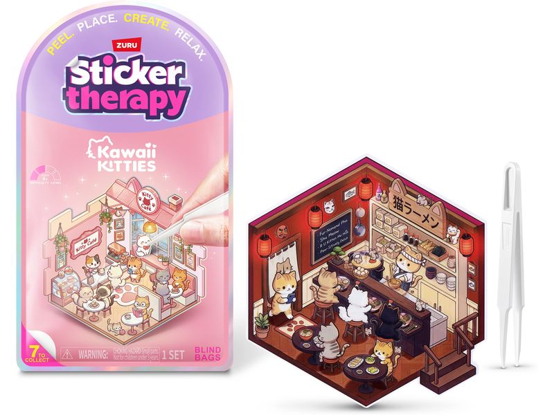 Zuru Sticker Therapy Kawaii Kitties Series 1
