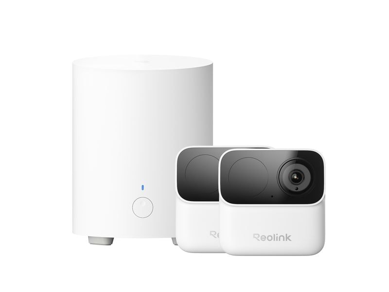 Reolink Überwachungsset 2x Argus MagiCam + Home Hub Mini