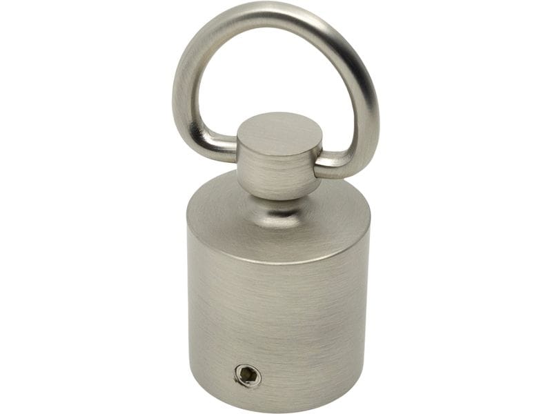 Meister Seilendkappe/Haken 30 mm Nickel