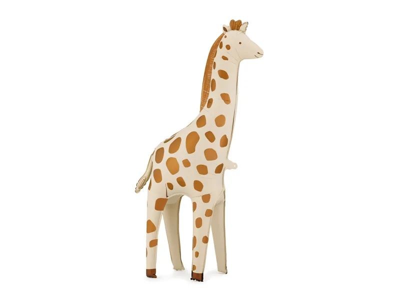 Partydeco PartyDeco Stehender Folienballon Giraffe Mehrfarbig