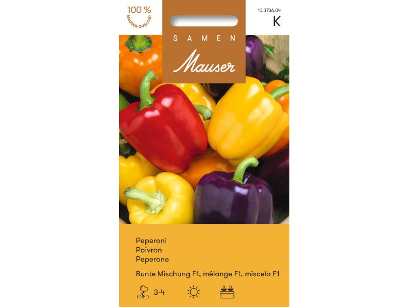 Samen Mauser Samen Peperoni Bunte Mischung Gemüsesamen Bunte Mischung F1