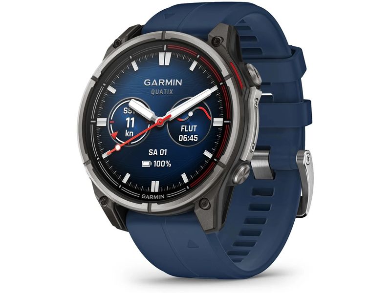 GARMIN GPS-Sportuhr Quatix 8 Pro 47 mm Marine