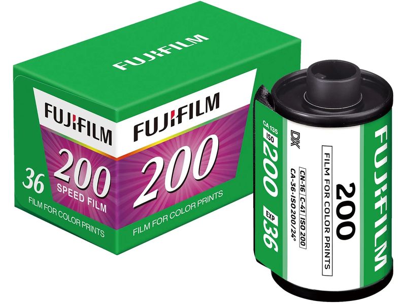 Fujifilm 200 Farbnegativfilm 35 mm 36 Aufnahmen