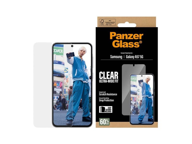 Panzerglass Displayschutz Ultra Wide Fit Privacy Galaxy A57