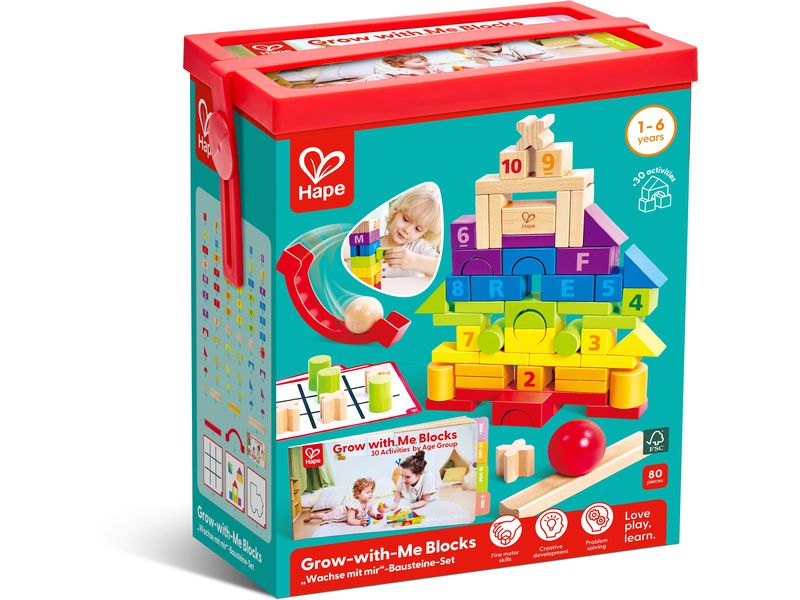 Hape Grow-with-Me Blocks