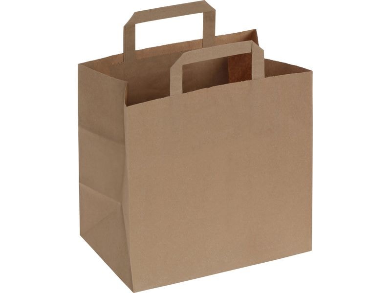 belesse nature Papiertragetasche braun 50 Stück