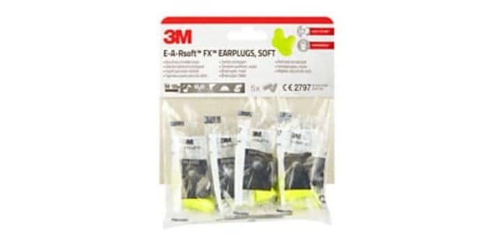 [2194970] 3M soft FX weich, Gelb, 5 Paar