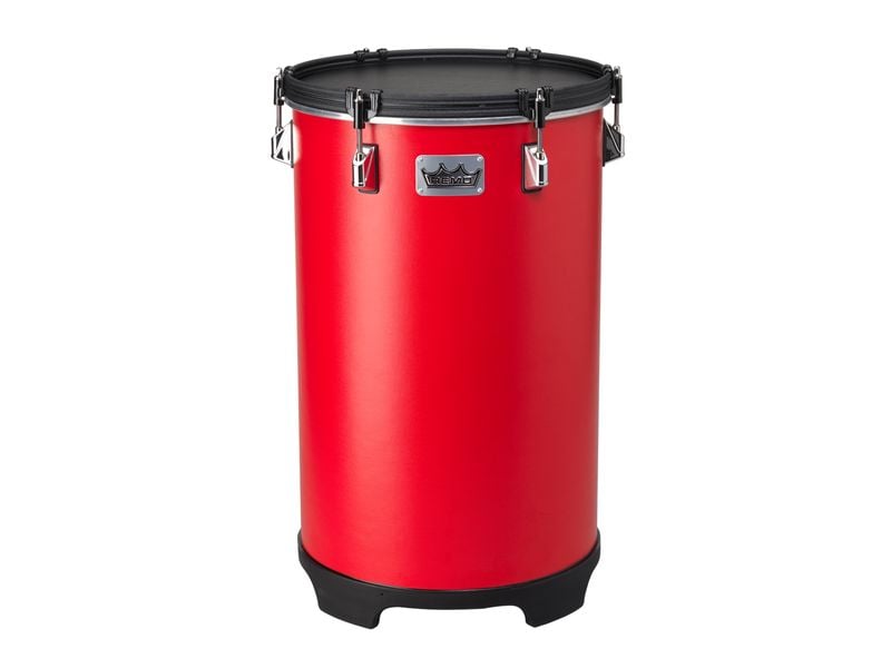 Remo Bahia Bass Drum Gypsy Red 12" Acousticon-Kessel