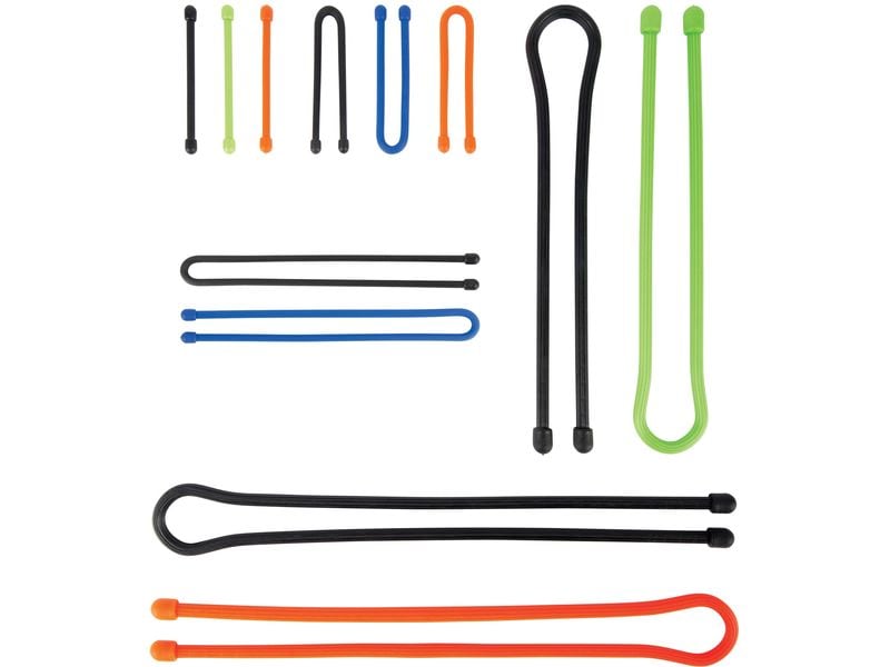 NITE IZE Kabelbinder Gear Tie, 12 Pack Assortiert 609.6 mm x 9.5 mm