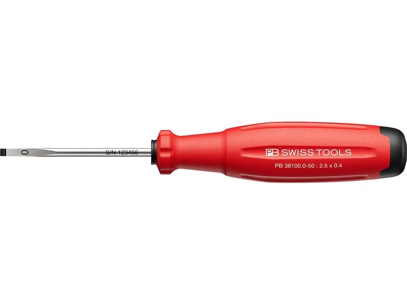 PB Swiss Tools Schlitz-Schraubenzieher SwissGrip Evo 5 mm Schlitz