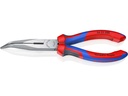 Knipex Flachrundzange abgewinkelt mit Schneide