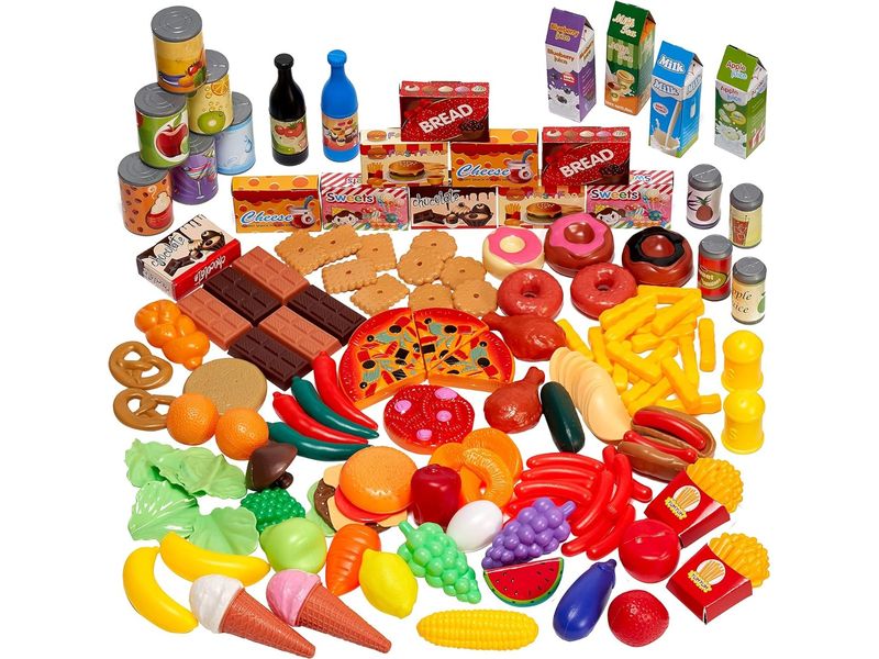 [2091658] Twiddlers Spielzeug Lebensmittel 150 Stück Kunststoff