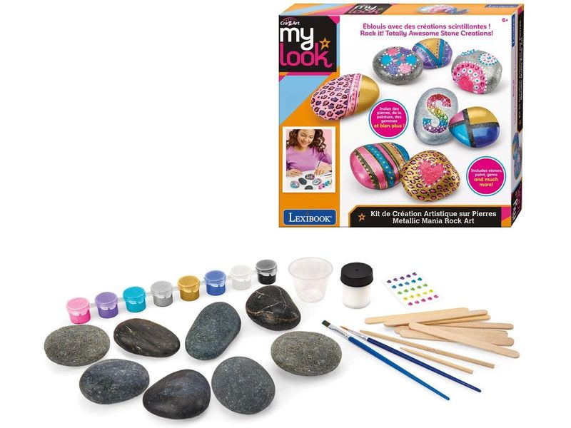 Cra-Z-Art Kreativset My Look Steine bemalen