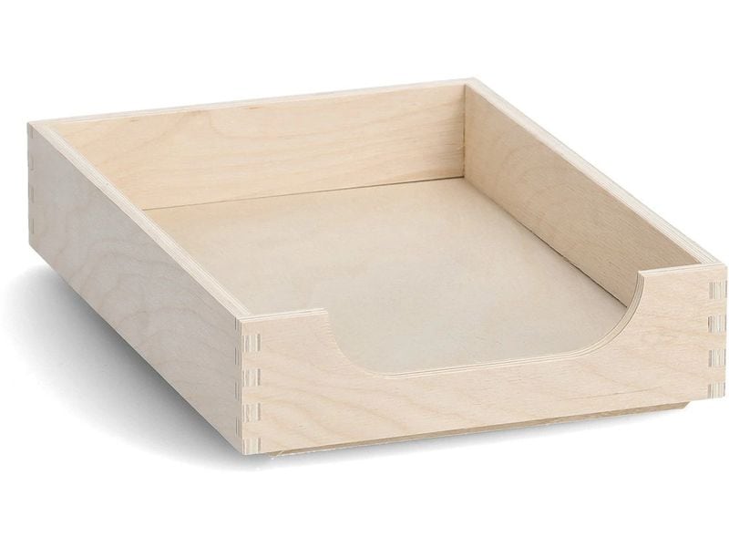 Zeller Present Ablagekorb Birke Braun