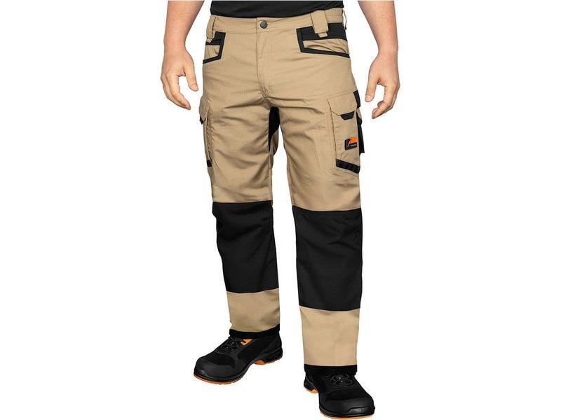 ACE ACE Constructor Herren-Arbeitshose lang lang Beige 56
