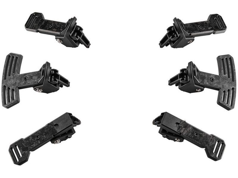 Asetek Racing Paddle Shifter Kit Carbon Schwarz